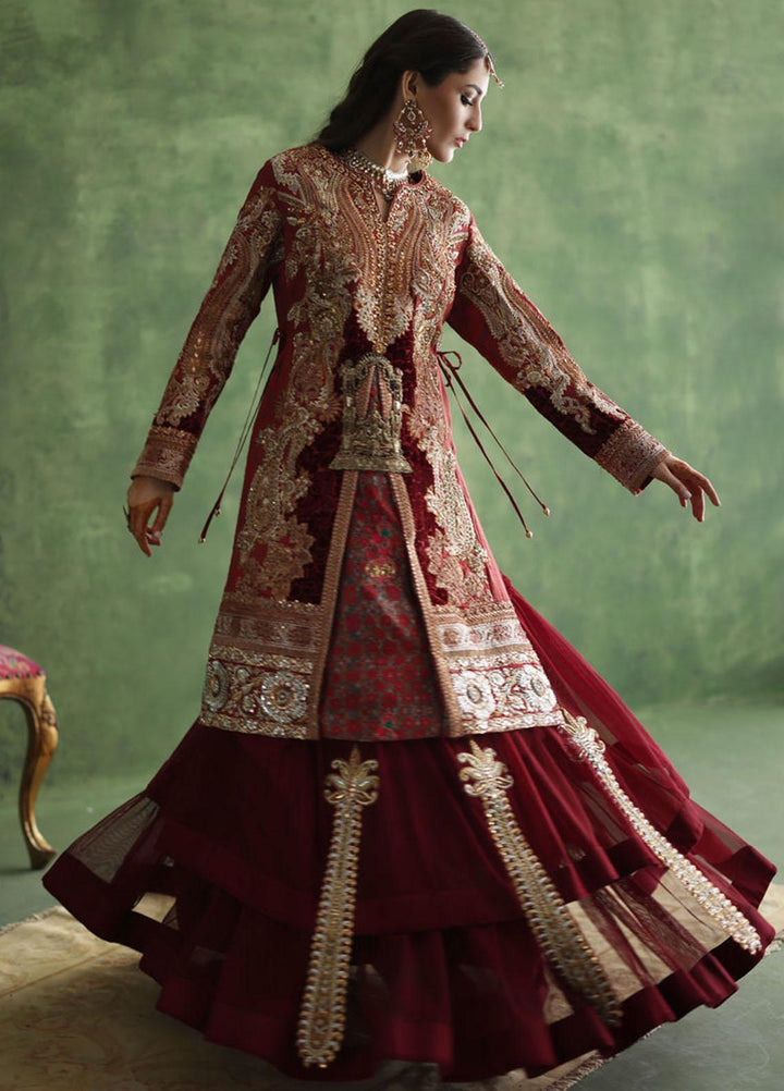 Shamaeel Ansari Pret Embroidered Silk Shirt CE-03