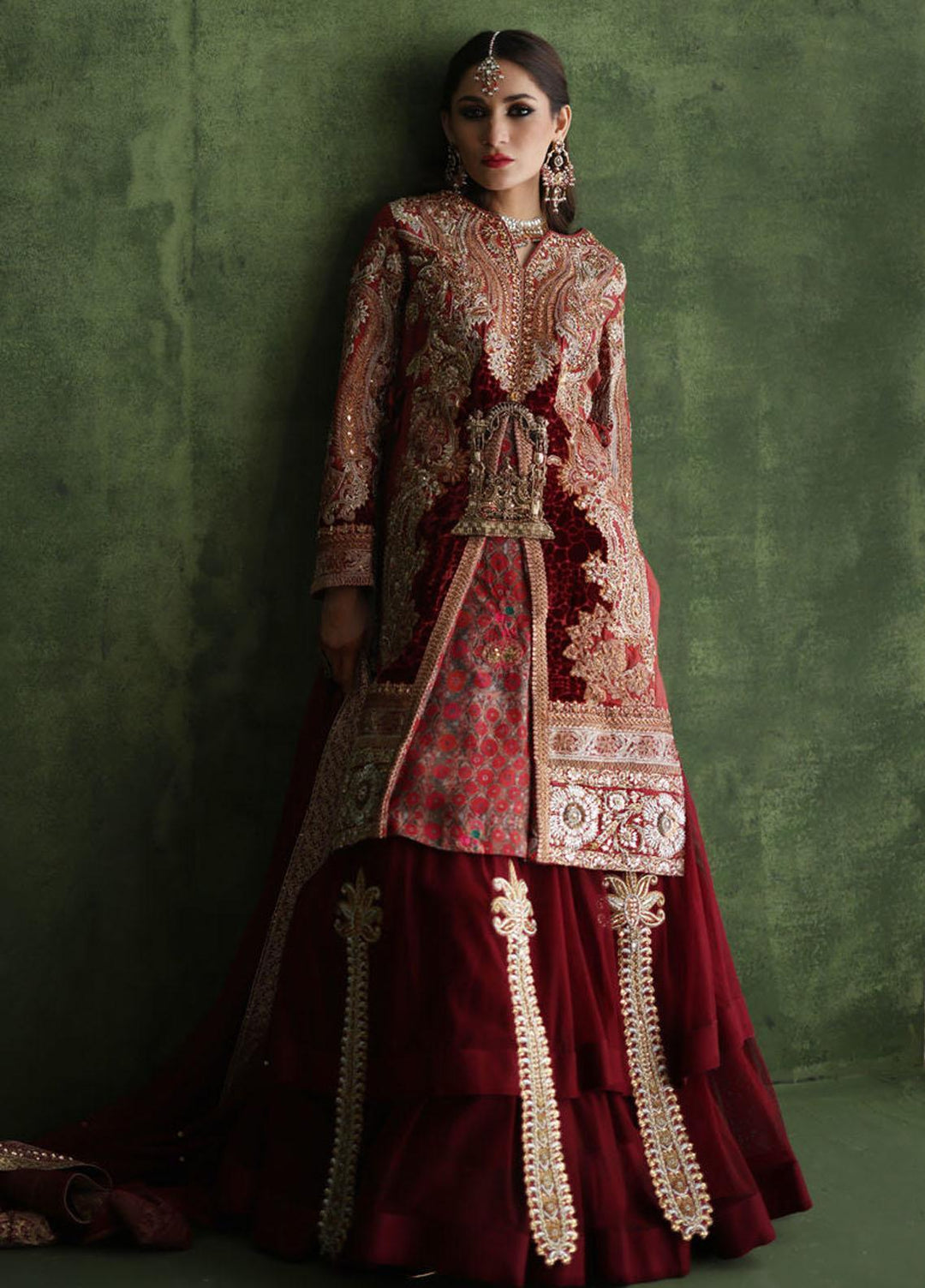 Shamaeel Ansari Pret Embroidered Silk Shirt CE-03