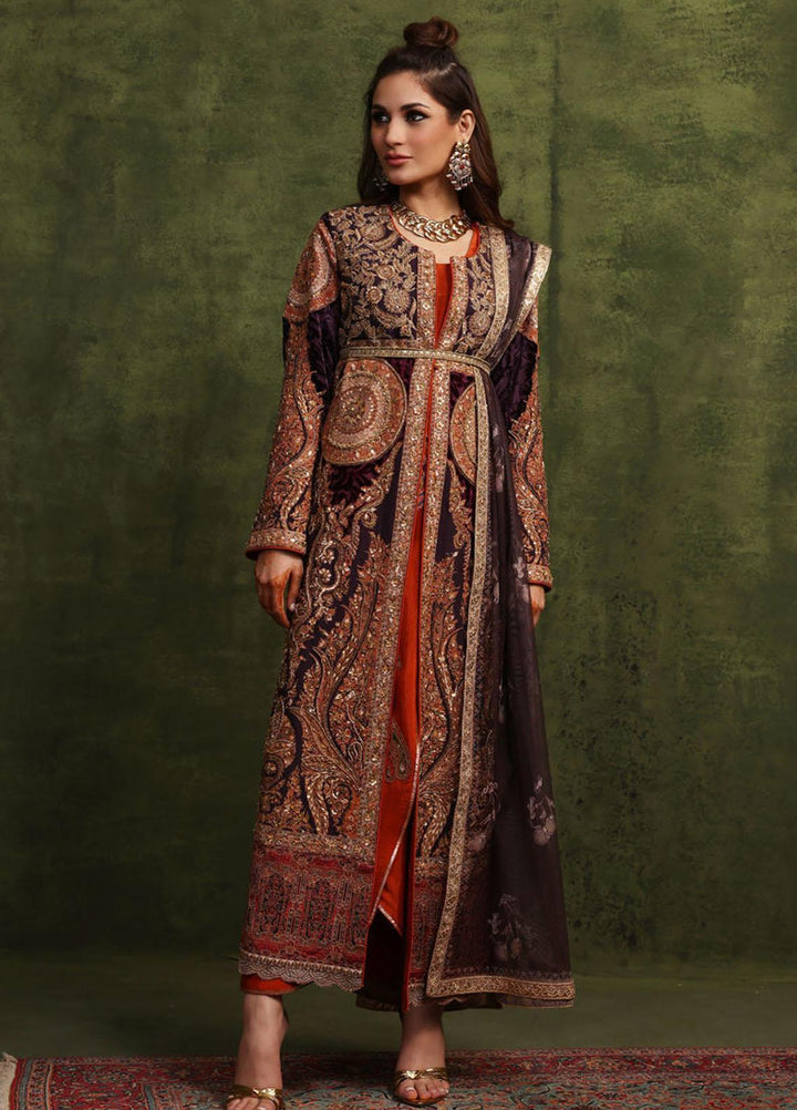 Shamaeel Ansari Pret Embroidered Silk Jacket CE-04