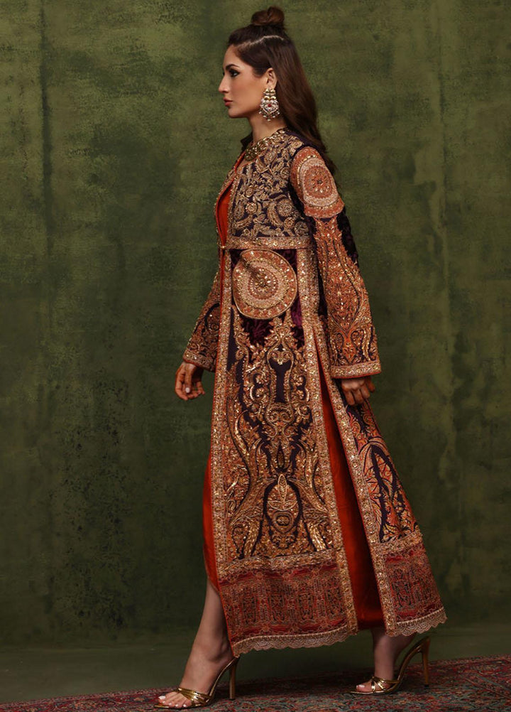 Shamaeel Ansari Pret Embroidered Silk Jacket CE-04
