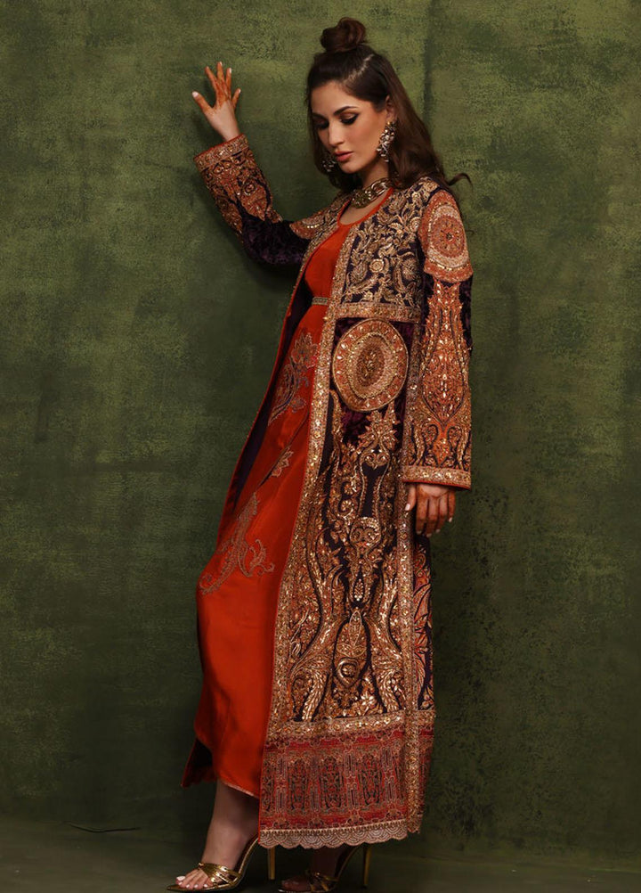 Shamaeel Ansari Pret Embroidered Silk Jacket CE-04