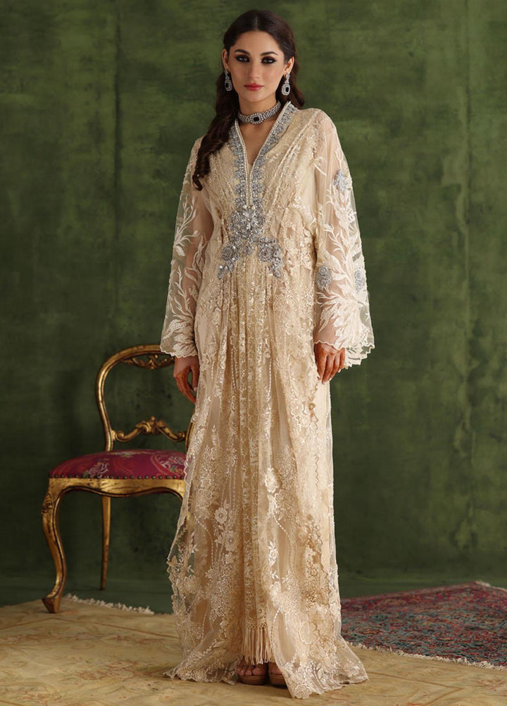 Shamaeel Ansari Pret Embroidered Organza Kaftan CE-11