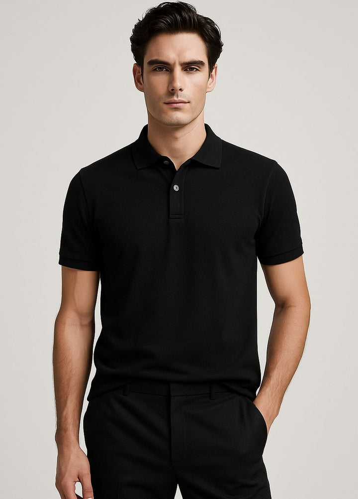 Core by MOB plain Pique Polo MO-001