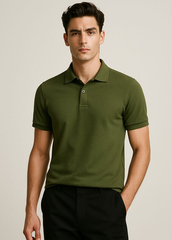 Core by MOB plain Pique Polo MO-005