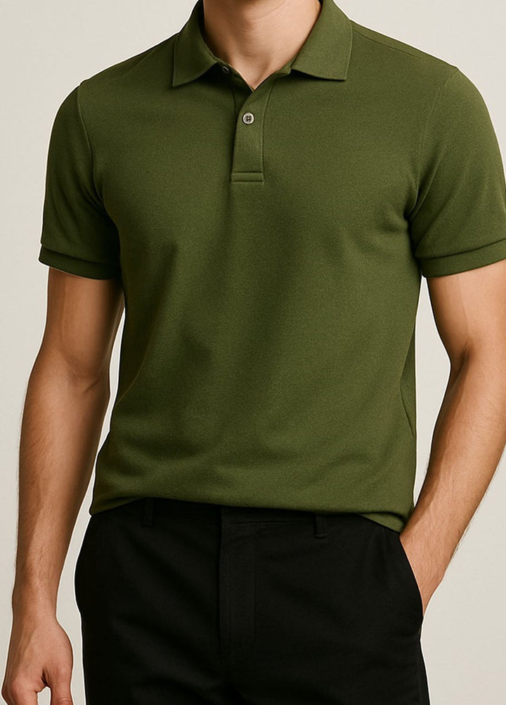 Core by MOB plain Pique Polo MO-005