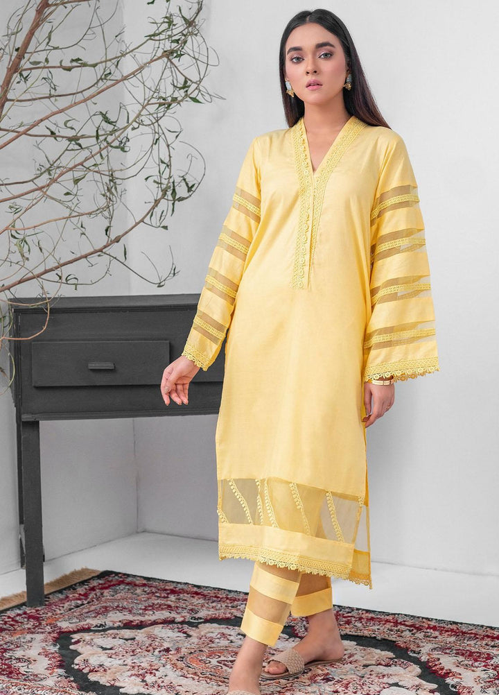 Cozy Apparels Casual Pret  Cotton 2 Piece Suit CA22SV-3 DAREEN