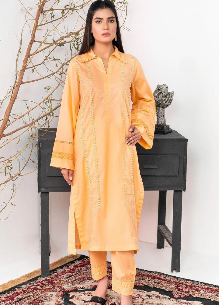 Cozy Apparels Casual Pret  Cotton 2 Piece Suit CA22SV-3 HALA