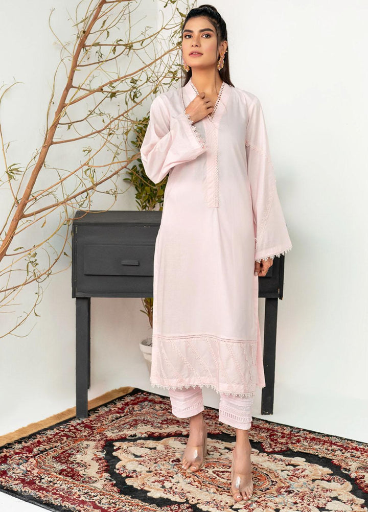 Cozy Apparels Casual Pret  Cotton 2 Piece Suit CA22SV-3 ROOH