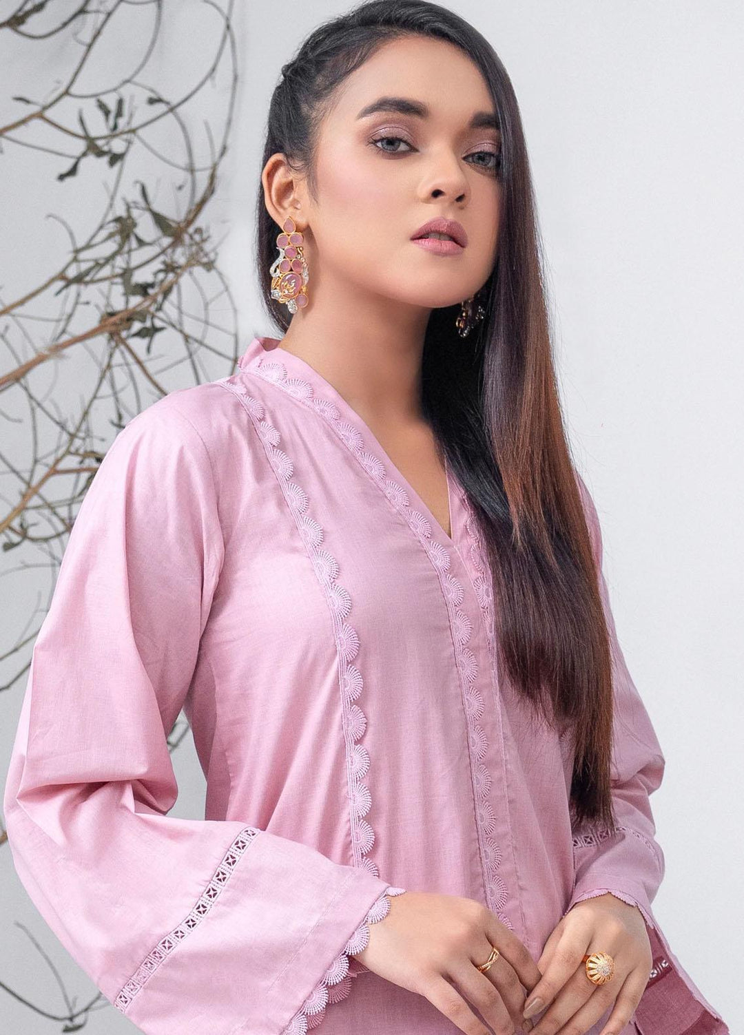 Cozy Apparels Casual Pret  Cotton 2 Piece Suit CA22SV-3 MUZHGAN