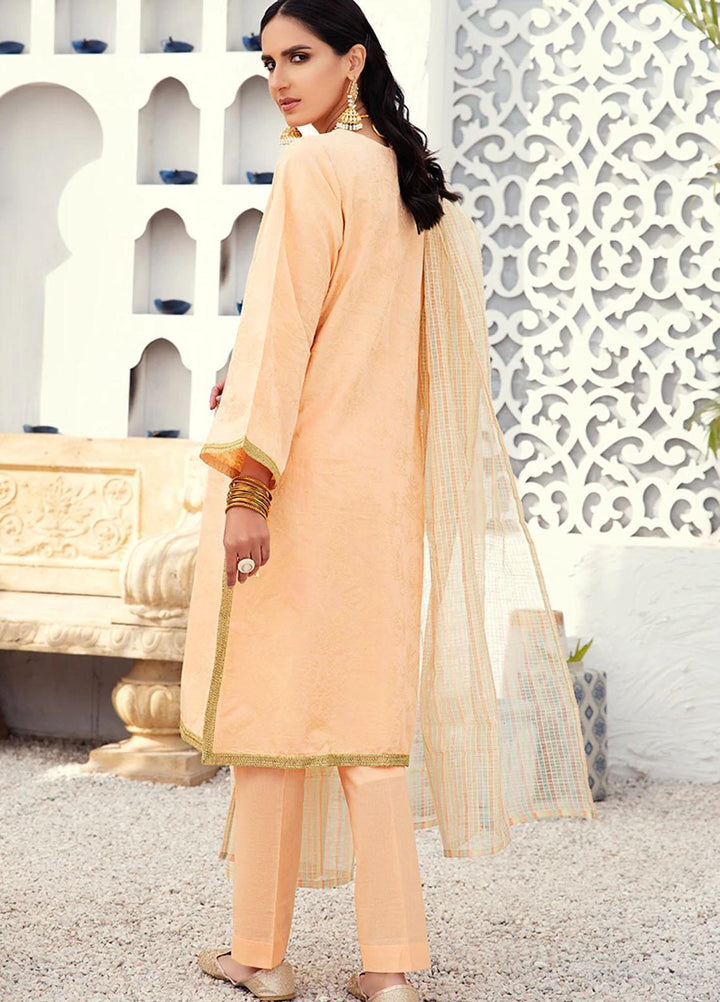 Cross Stitch Jacquard Cotton Suits Unstitched 3 Piece CS21J 10 CHINOISERIE ICE - Summer Collection