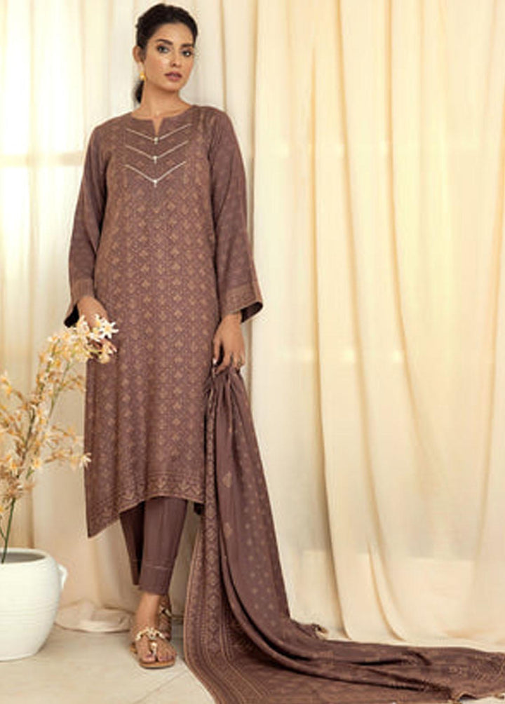 Lakhany Printed Cashmere Wool Suits Unstitched 3 Piece LSM22CV CVC-1002-C - Winter Collection