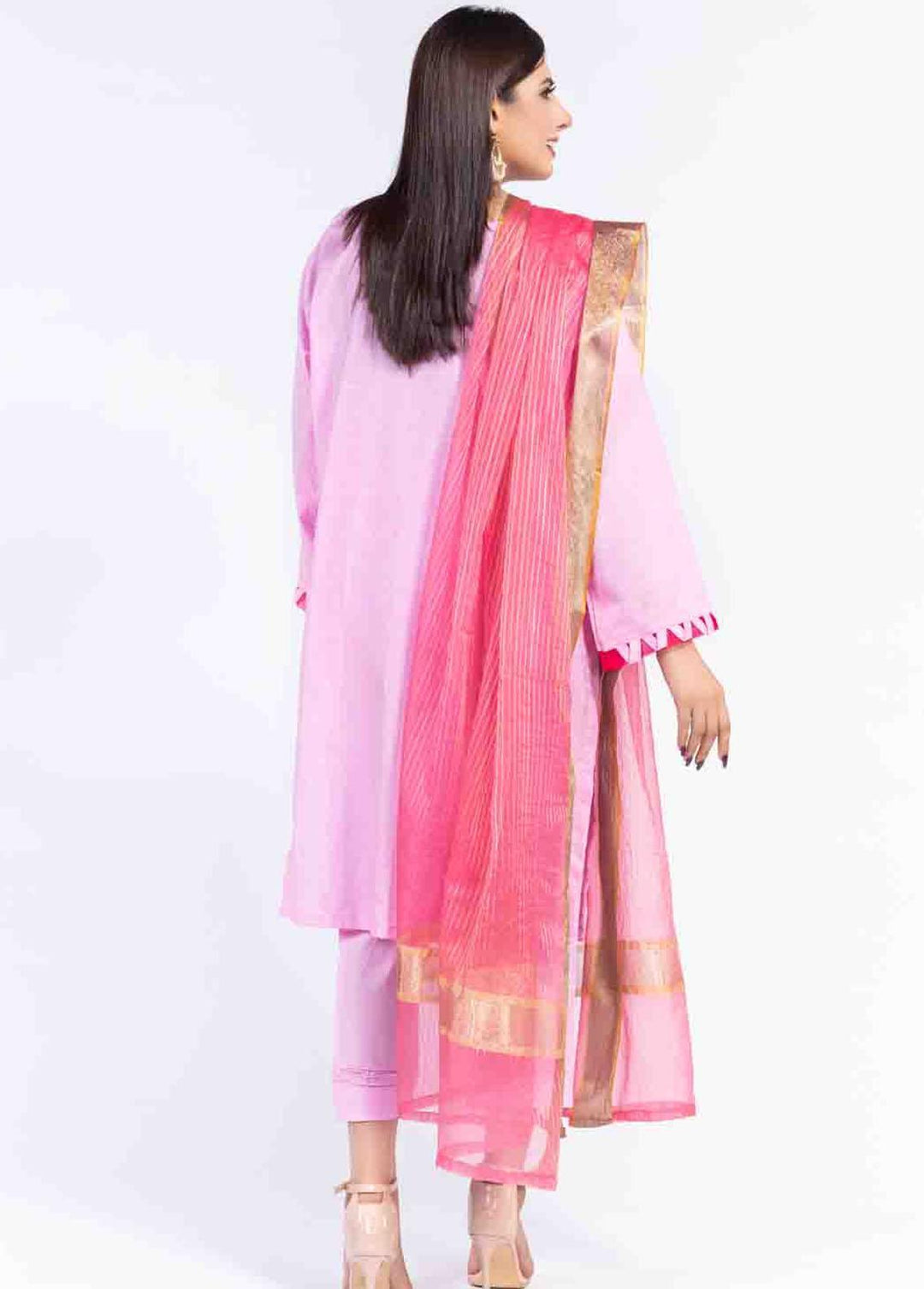 Cyan Embroidered Lawn Suits Unstitched 3 Piece CN21LJ CY-028 - Summer Collection