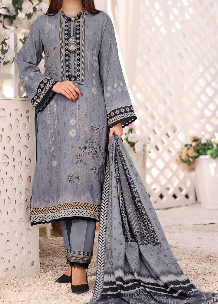 Daman By VS Textiles Printed Lawn Suits Unstitched 3 Piece VS23-D3 809-B - Summer Collection