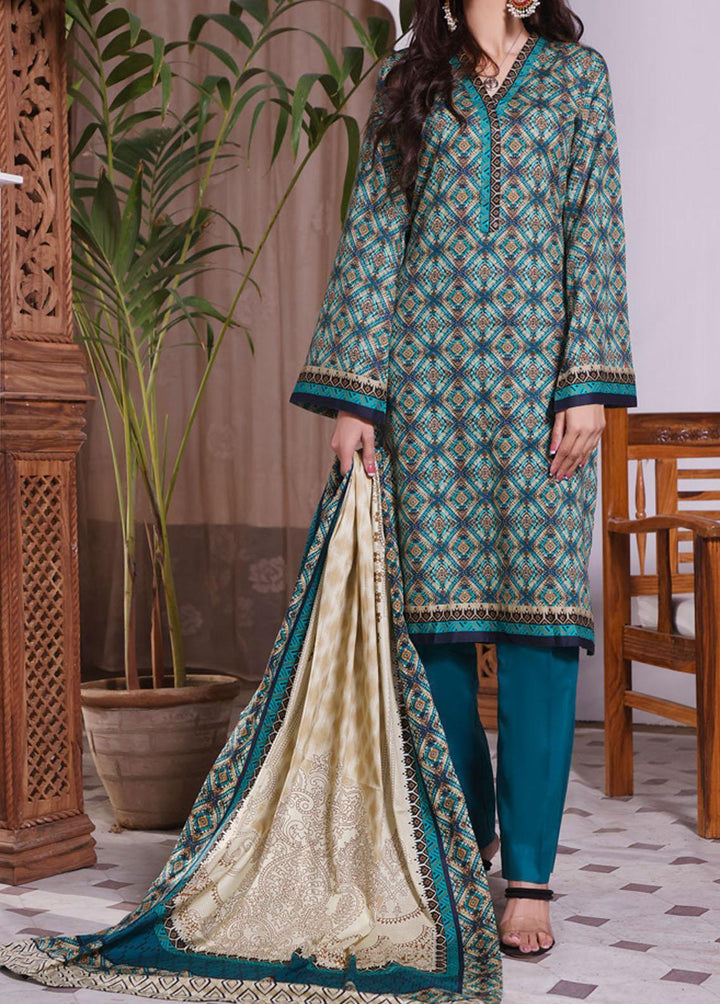 Daman By VS Textiles Printed Lawn Suits Unstitched 3 Piece VS22-D2 1503-A - Summer Collection