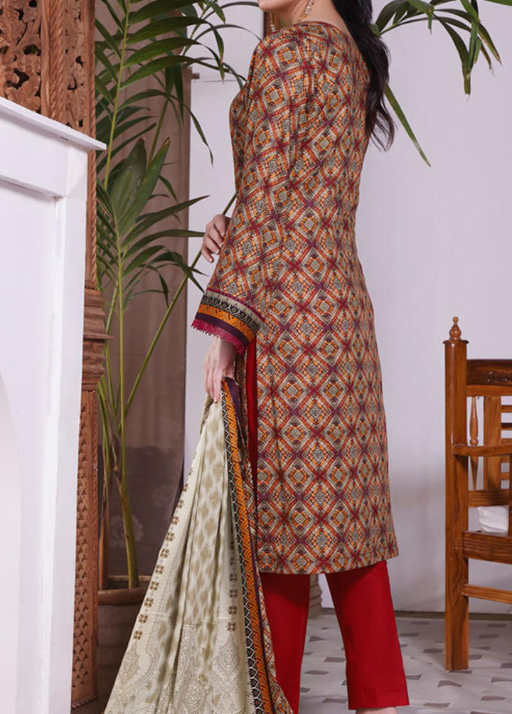 Daman By VS Textiles Printed Lawn Suits Unstitched 3 Piece VS22-D2 1503-B - Summer Collection