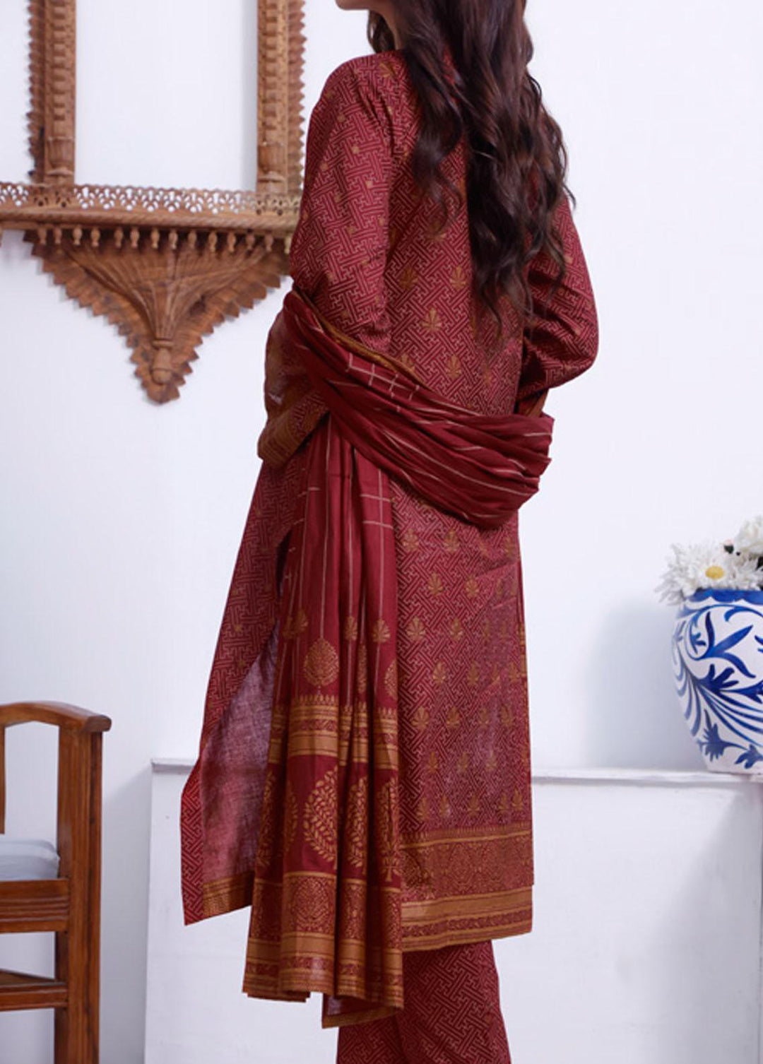Daman By VS Textiles Printed Lawn Suits Unstitched 3 Piece VS22-D2 1504-B - Summer Collection
