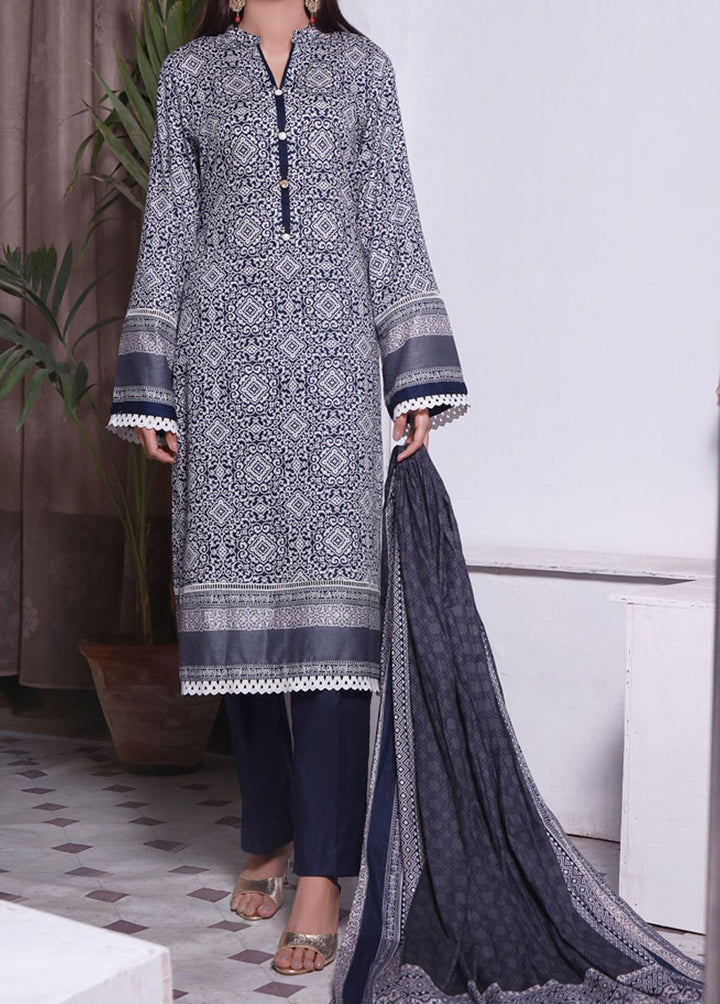 Daman By VS Textiles Printed Lawn Suits Unstitched 3 Piece VS22-D2 1505-A - Summer Collection