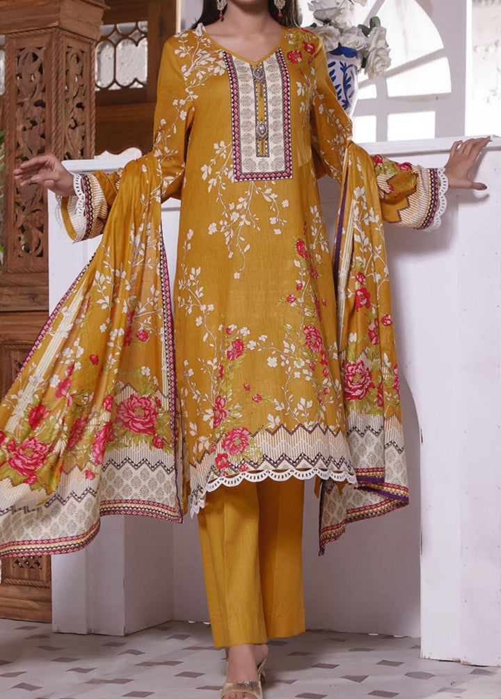 Daman By VS Textiles Printed Lawn Suits Unstitched 3 Piece VS22-D2 1507-A - Summer Collection