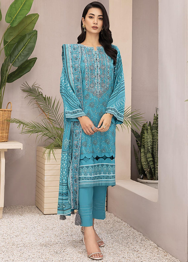 Dareechay By Lakhany Embroidered Pashmina Suits Unstitched 3 Piece LSM23DE LG-AM-0039 - Winter Collection
