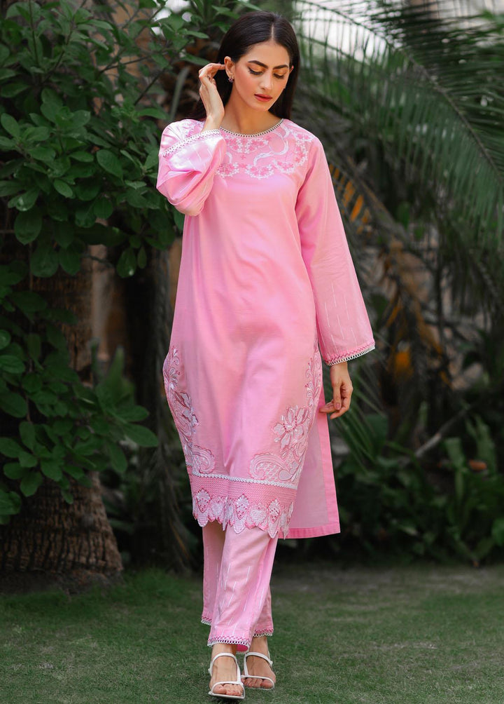 Bareeq Pret Embroidered Chikankari 3 Piece Suit BRQ23D BAHAAR