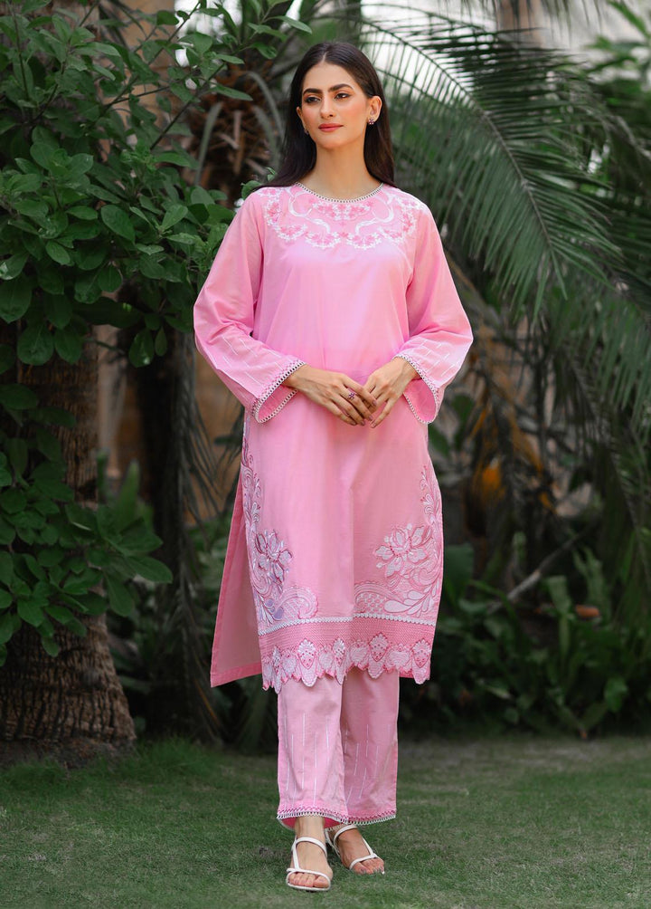 Bareeq Pret Embroidered Chikankari 3 Piece Suit BRQ23D BAHAAR