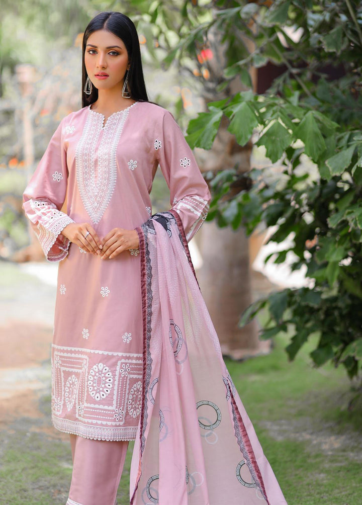 Bareeq Pret Embroidered Chikankari 3 Piece Suit BRQ23D KAASNI