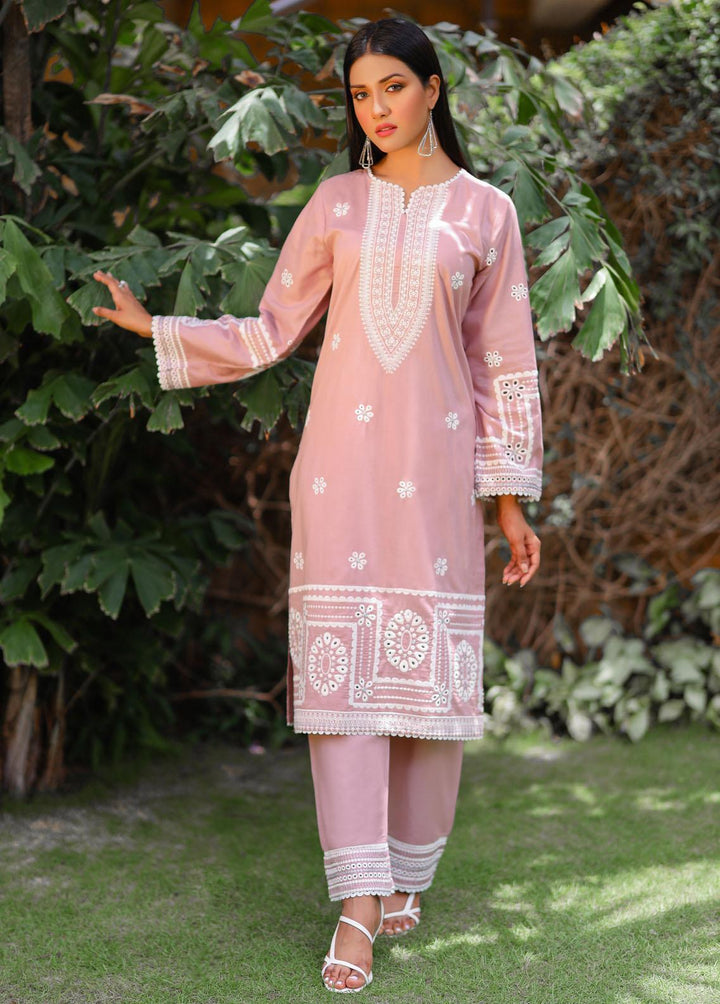 Bareeq Pret Embroidered Chikankari 3 Piece Suit BRQ23D KAASNI