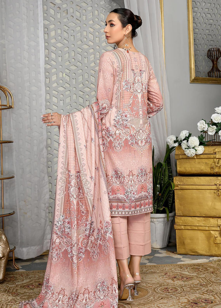 Dastaan By Humdum Embroidered Viscose Suits Unstitched 3 Piece HD22D 06 - Winter Collection
