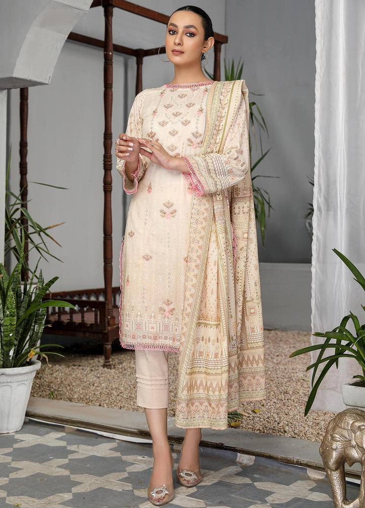 Dastaan By Humdum Embroidered Viscose Suits Unstitched 3 Piece HD22D 07 - Winter Collection