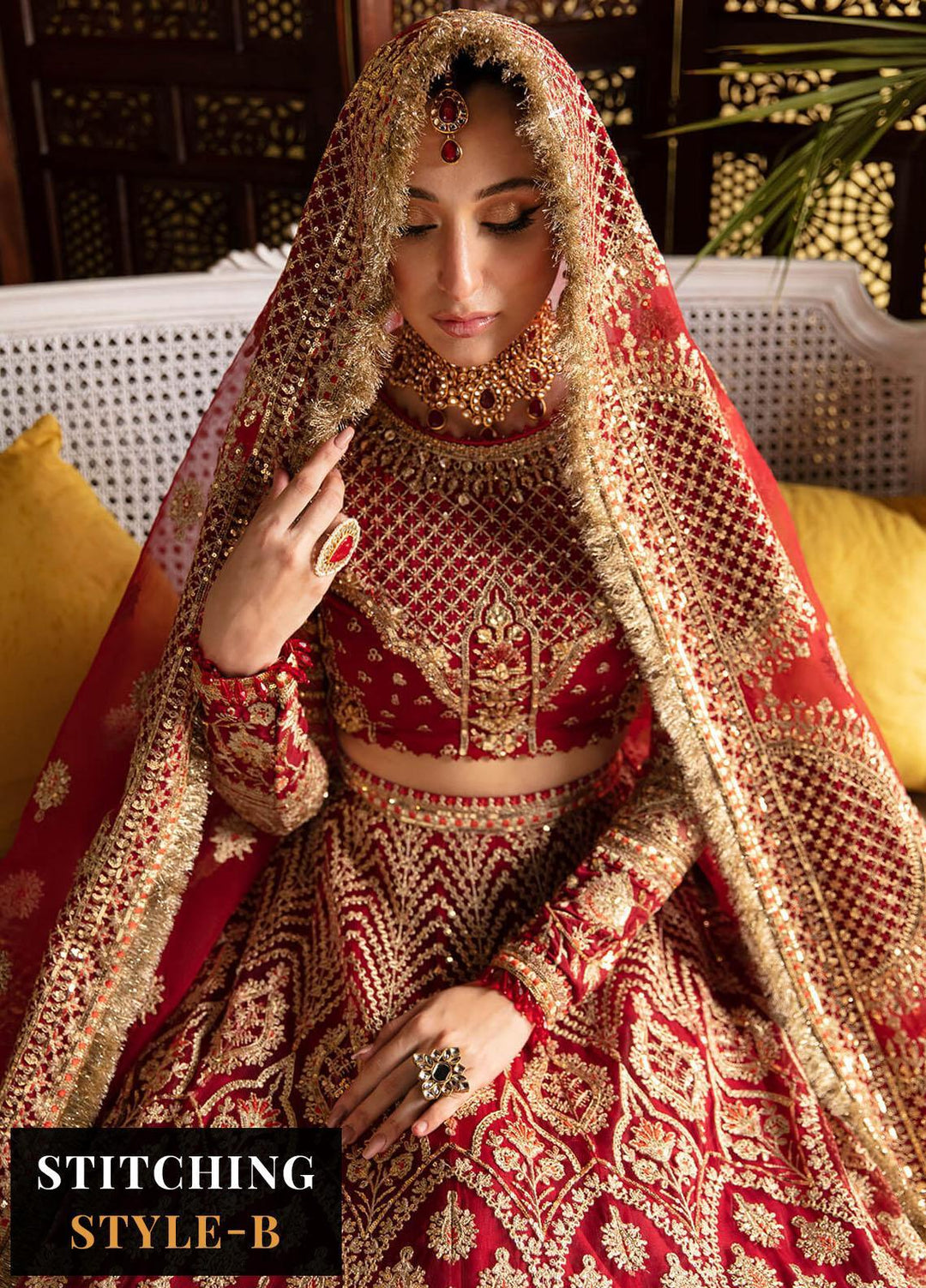 Dastaan By Imrozia Premium Embroidered Net Suits Unstitched 4 Piece IMP23DS IB-38 Rubay - Bridal Collection