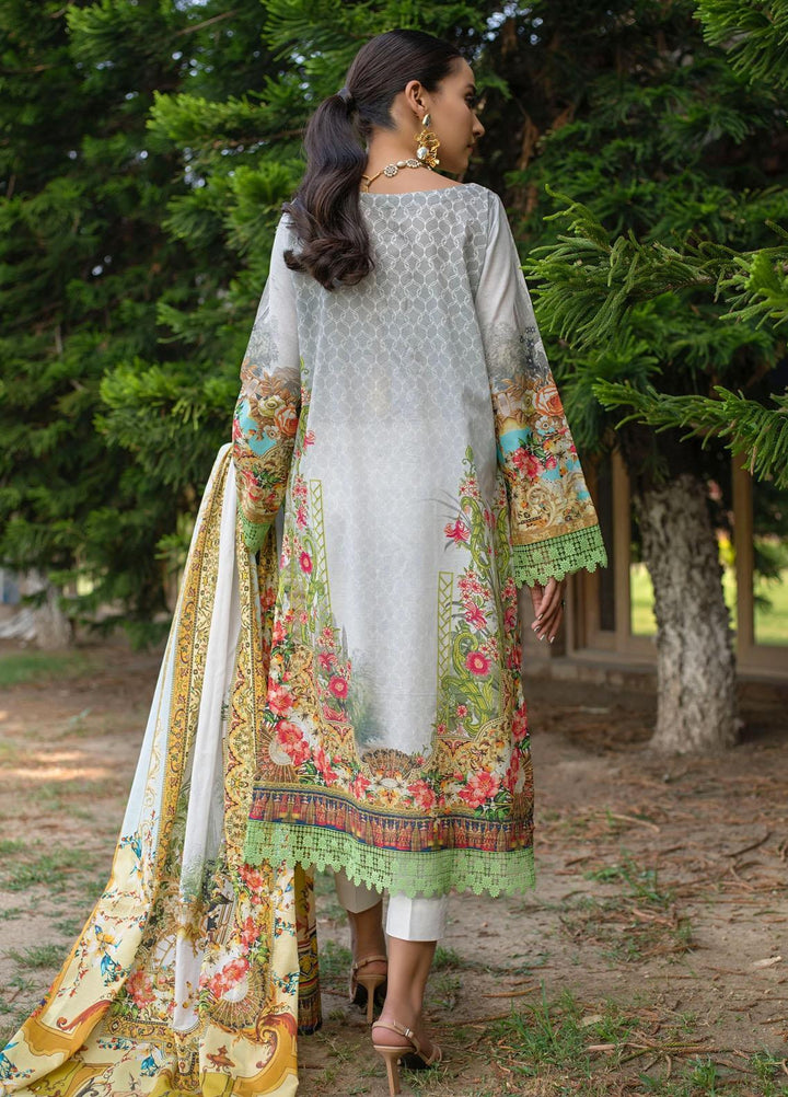 Dastak by Afsaneh Embroidered Lawn Suits Unstitched 3 Piece AFH21D Eleena A - Summer Collection