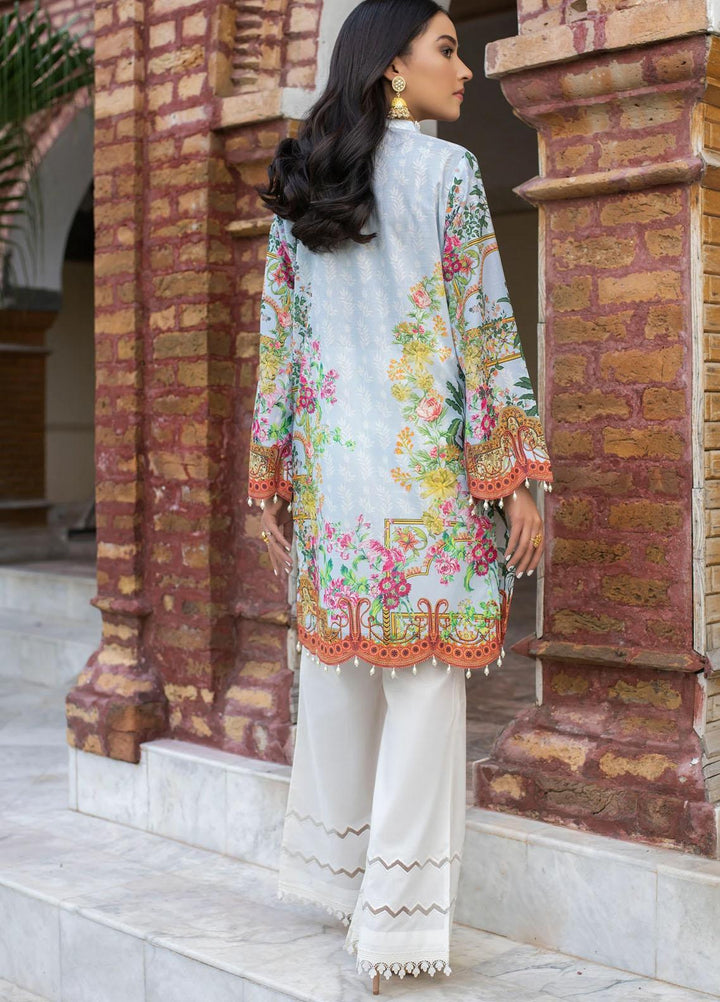 Dastak by Afsaneh Embroidered Lawn Suits Unstitched 2 Piece AFH21D Noorie A - Summer Collection
