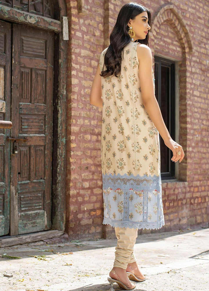 Dastak by Afsaneh Embroidered Lawn Suits Unstitched 2 Piece AFH21D Riwayat A - Summer Collection