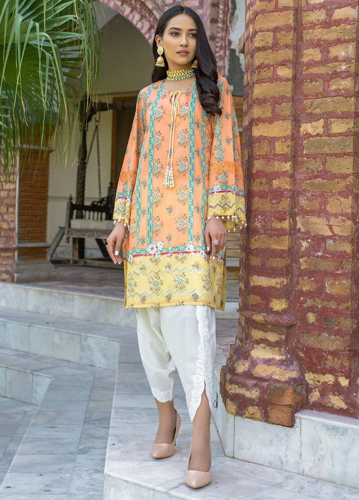 Dastak by Afsaneh Embroidered Lawn Suits Unstitched 2 Piece AFH21D Riwayat B - Summer Collection