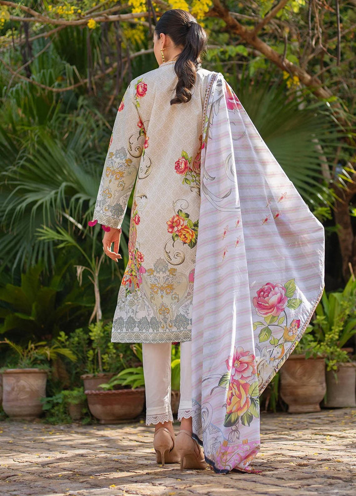 Dastak by Afsaneh Embroidered Lawn Suits Unstitched 2 Piece AFH21D Zimal A - Summer Collection