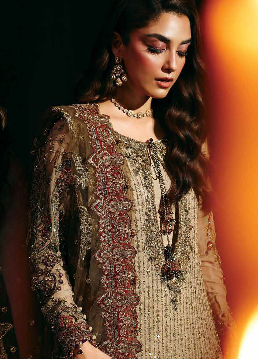 Dastan E Jashan by Charizma Embroidered Chiffon Suits Unstitched 4 Piece CRZ25DF DJW5-02 - Formals Collection