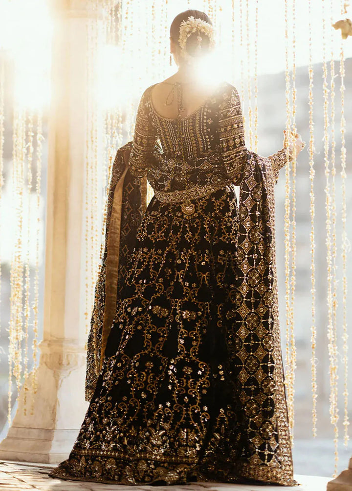 Dastoor by Aik Atelier Embroidered Velvet Suit Unstitched 3 Piece AIK24DV D-01 - Formals Collection