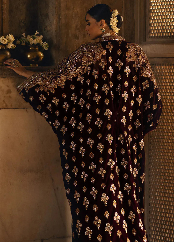 Dastoor by Aik Atelier Embroidered Velvet Suit Unstitched 2 Piece AIK24DV D-03 - Formals Collection
