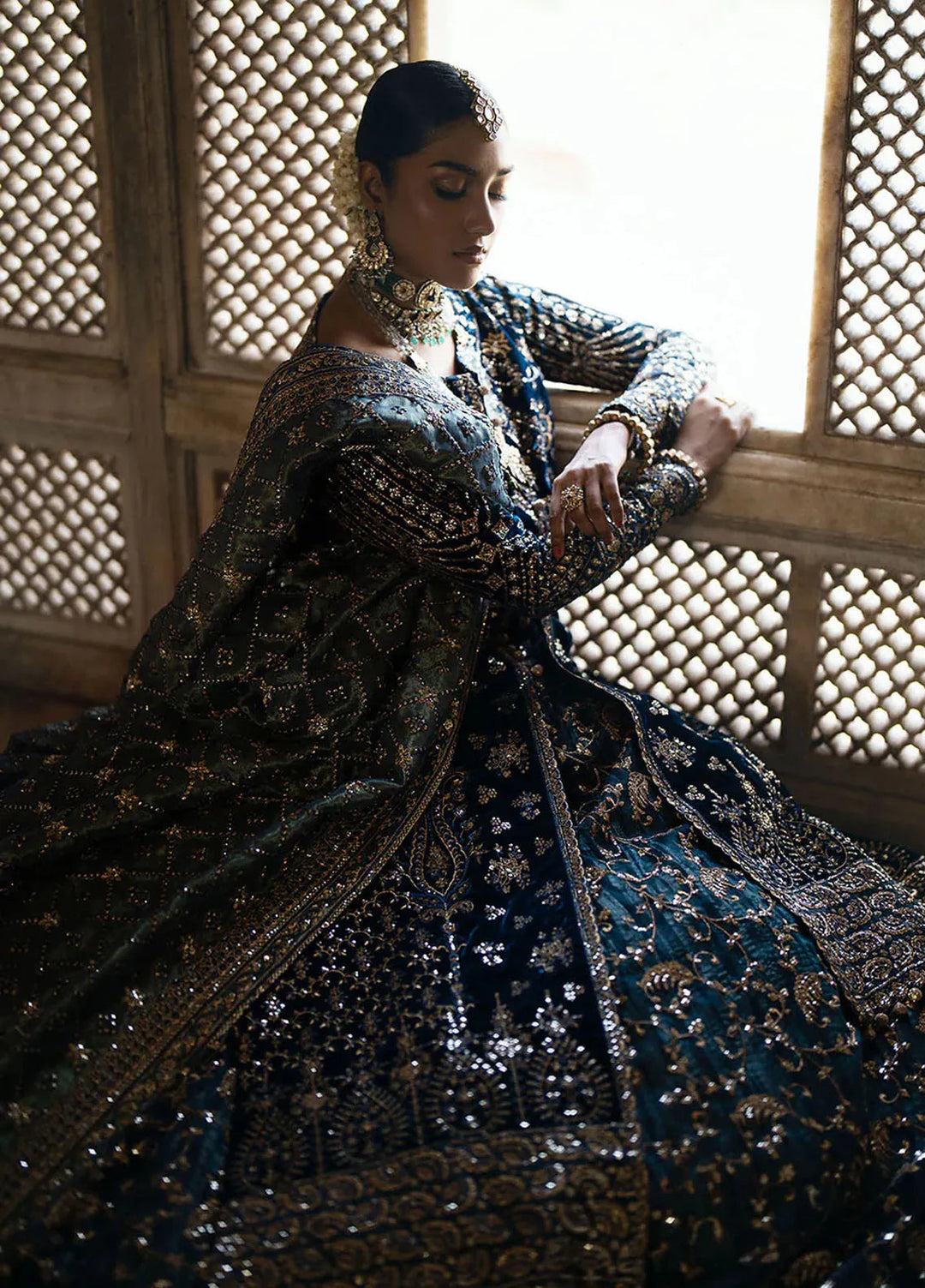 Dastoor by Aik Atelier Embroidered Velvet Suit Unstitched 3 Piece AIK24DV D-05 - Formals Collection