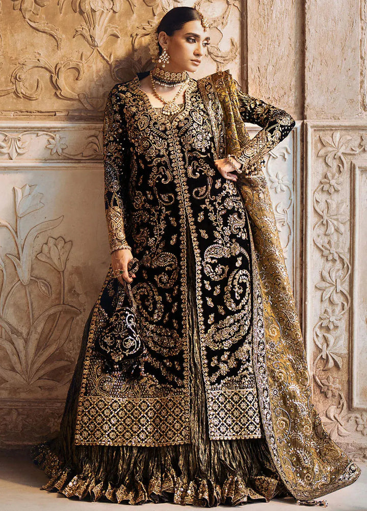 Dastoor by Aik Atelier Embroidered Velvet Suit Unstitched 3 Piece AIK24DV D-08 - Formals Collection