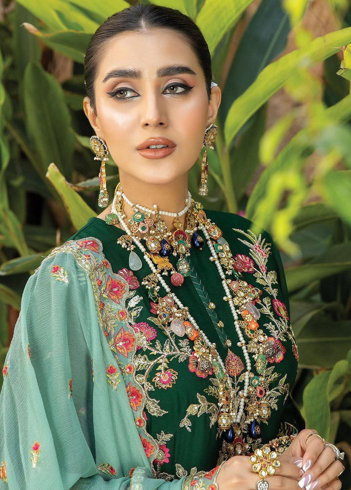 De Lambent Majestic By Imrozia Premium Embroidered Chiffon Suits Unstitched 3 Piece IMP23DLM M-38 Emna - Luxury Collection