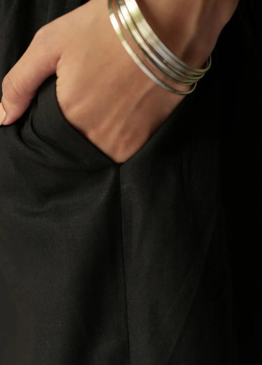 Deck Up Pret Cotton Mesh Lace Trousers Black