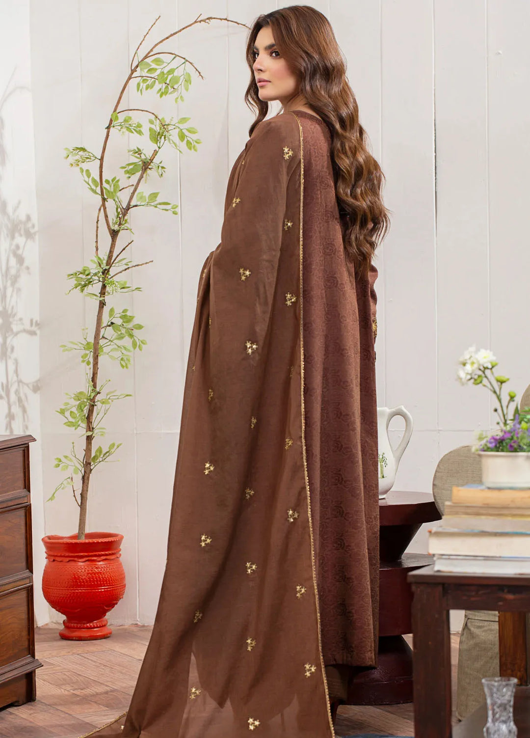 Declare Pret Embroidered Viscose 2 Piece Suit P0867