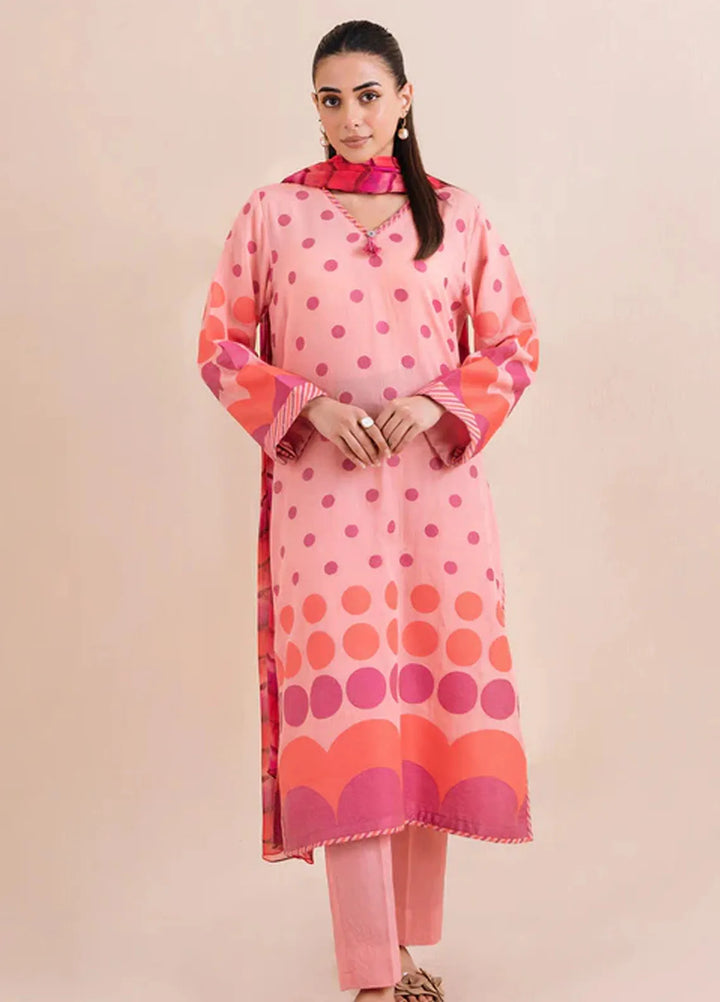 Declare Pret Printed Jacquard 2 Piece Suit P1085