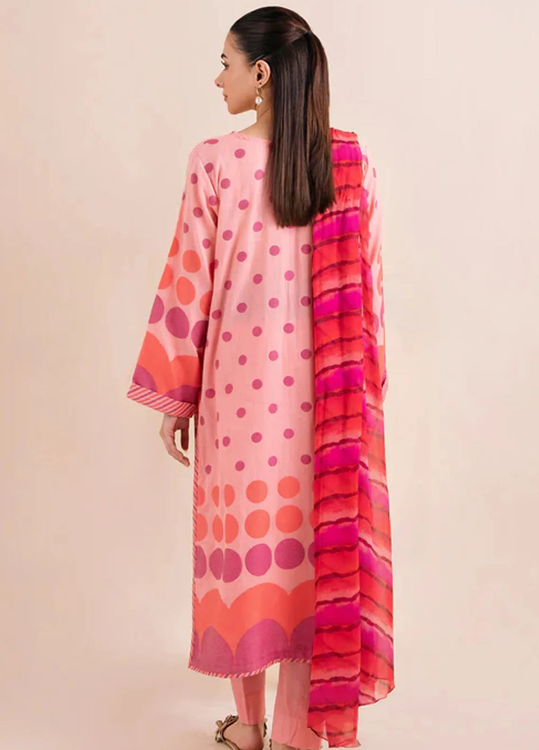 Declare Pret Printed Jacquard 2 Piece Suit P1085