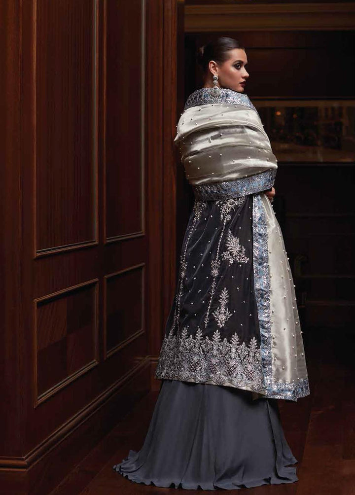 Destiny by Mushq Embroidered Velvet Suits Unstitched 3 Piece MQ22D MV22-03 Felicity - Luxury Collection