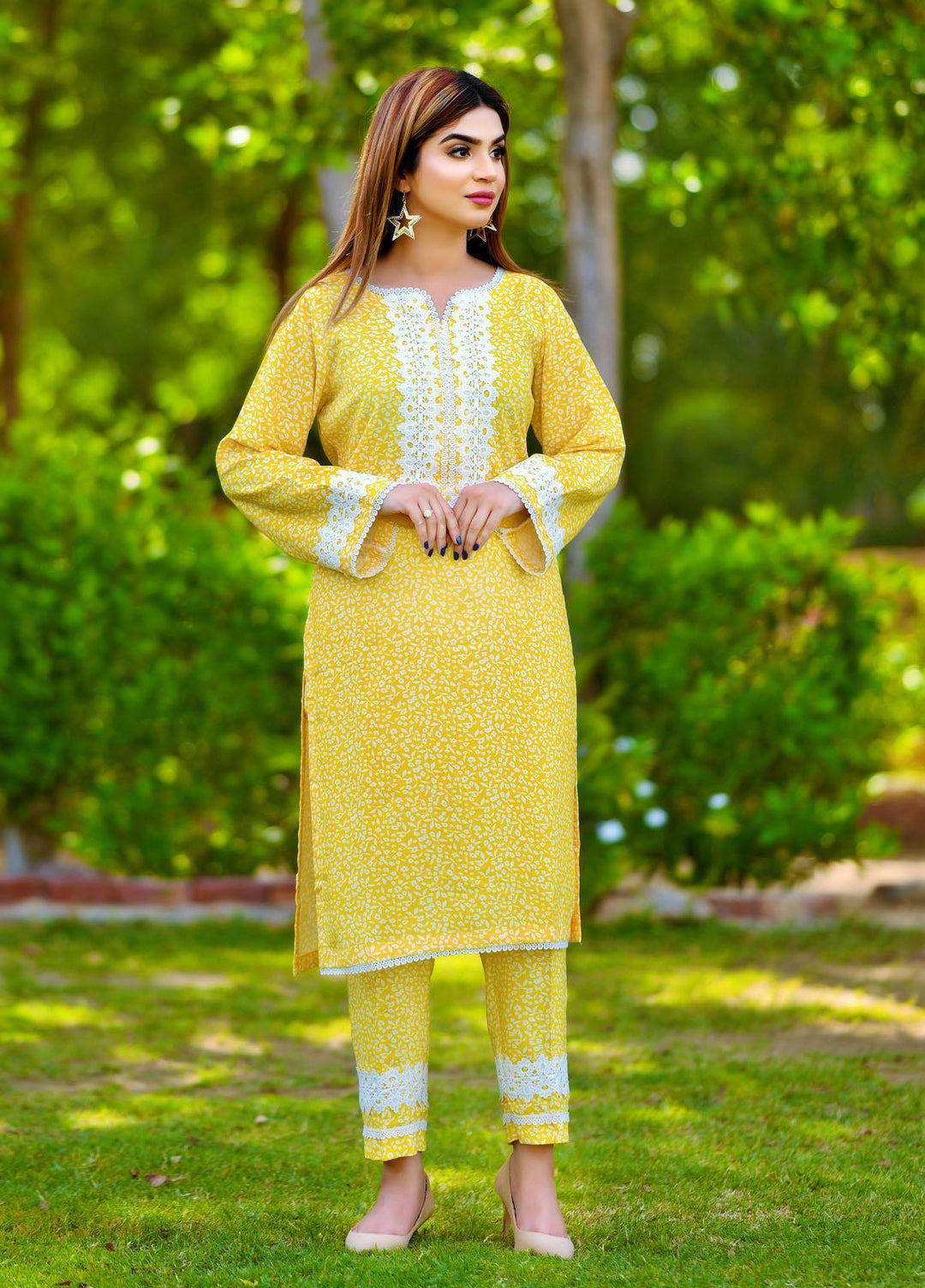 Dezine & Rungs Casual Pret  Lawn 2 Piece DNR-22-25