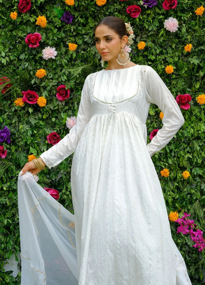 Dhaga Pret Embroidered Chiffon 3 Piece Suit Sitara