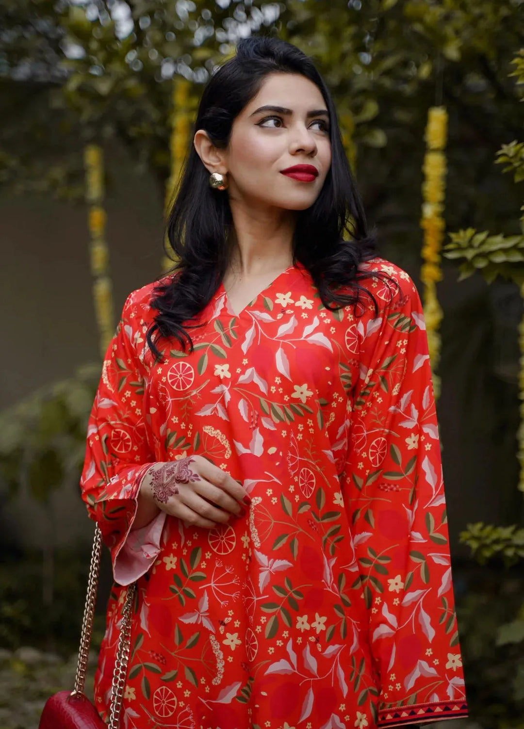 Dhaga Pret Printed Crepe 2 Piece Suit Ellena