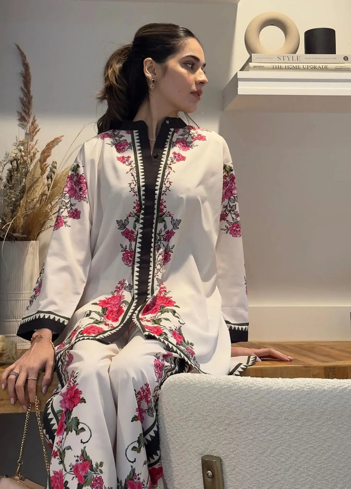Dhaga Pret Printed Crepe 2 Piece Suit Florse